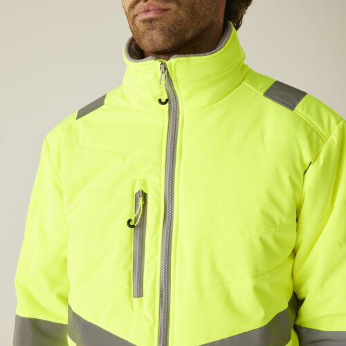 Hi-vis two-tone thermal jacket Thumbnail